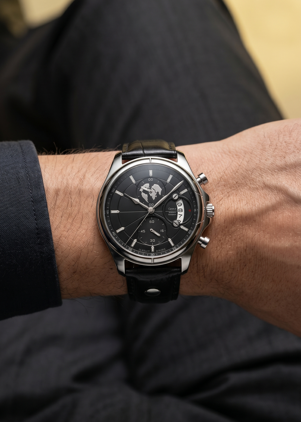 Crown — The Meridian Chronograph Onyx